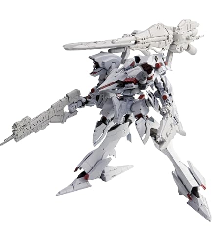 Amazon.com: 04-ALICIA White Pearl Version NX14 Armored Core (1/72